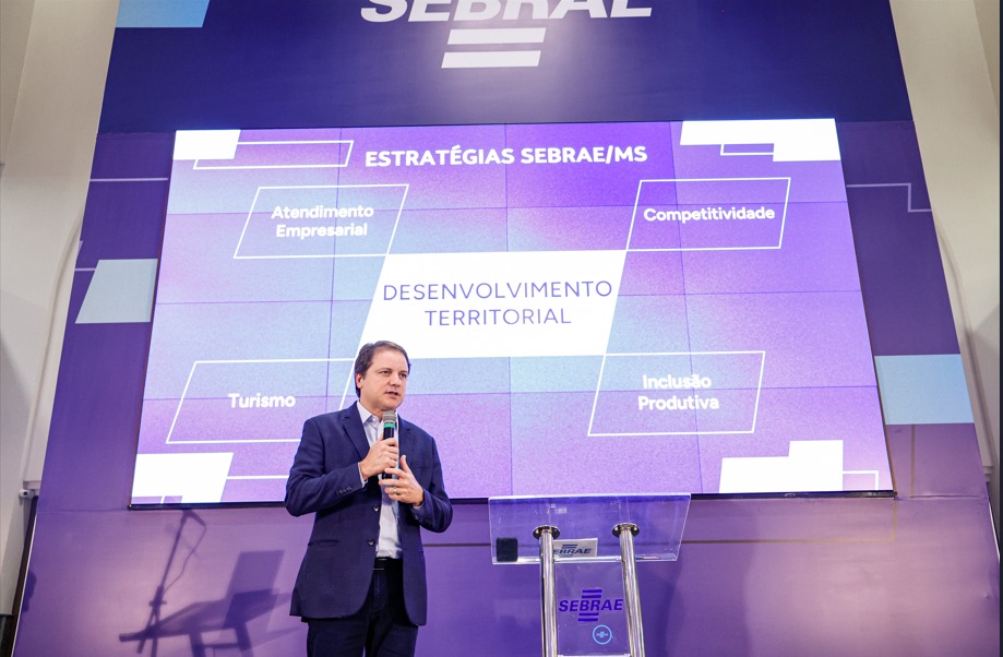 Claudio Mendonça, diretor-superintendente do Sebrae/MS, apresenta principais ações da instituição para 2026.